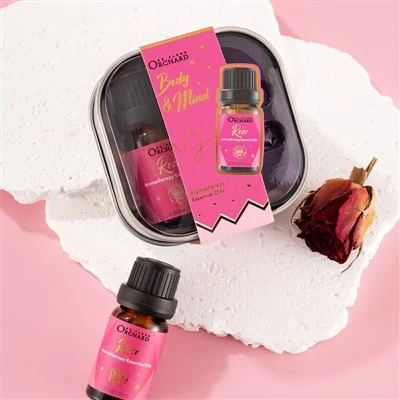 Set Olew Hanfodol Rose